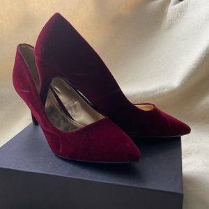 Velvet Wine K & M Heels